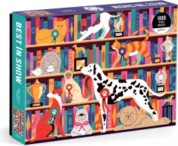 Puzzle Animăluțe la expoziție 1000 piese