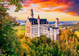 Puzzle Castelul Neuschwanstein Toamna Germania 1000 Piese