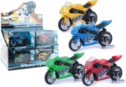 Motocicletă de curse metalică 11 cm