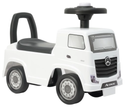 trotinetă fără pedale mercedes actros albă