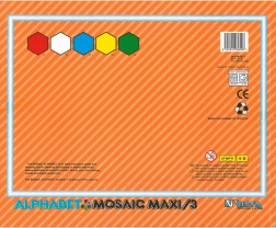 Set de construcție Alphabet Mosaic Maxi – alfabet și formarea cuvintelor