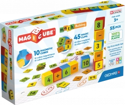 Geomag Magicube set de construcție matematică 55 de piese