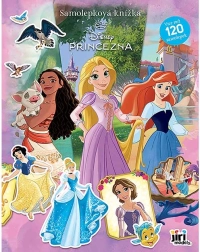 Cărticică cu autocolante Disney Prințese