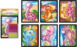 Mozaic Mini Dinozaur Sclipitor 10x12 cm