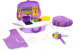 Set de bucătărie cu troler POLESIE (21 piese)