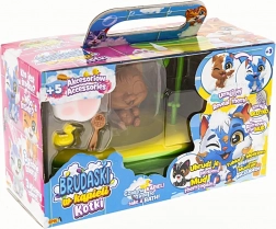 Pisicuță pentru baie – set interactiv Băița Pufosul