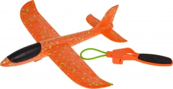 Planor din spumă cu catapultă manuală – Portocaliu