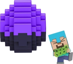 Mini figurină de colecție MINECRAFT într-un ou surpriză