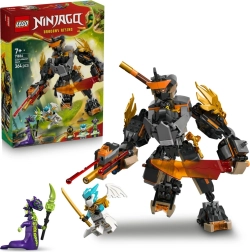 LEGO NINJAGO Robotul expediționar al lui Cole și Zane dragonul