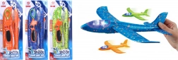Avion cu lansator cu efecte luminoase, 34 cm