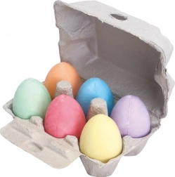 Set de cretă pastelată în formă de ouă de la Bigjigs Toys
