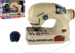 Mașină de cusut pentru copii cu lumină pe baterii 20 cm