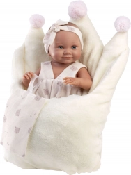 Llorens NEW BORN fetiță păpușă realistă cu corp din vinil