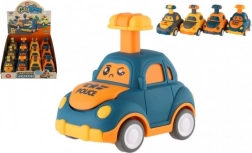 Mașinuță din plastic Apasă și pornește 9 cm – cu inerție, 4 tipuri