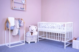 Pătuț pentru copii New Baby Lilly alb