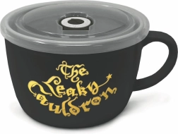 Bol din ceramică cu capac HP Ceaunul Picurător