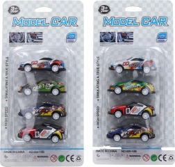 Set mașini 6,5 cm - 4 bucăți