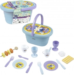 Coș de picnic pentru copii STITCH cu accesorii