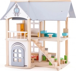 Căsuță pentru păpuși cu mobilier Villa Isabelle