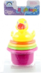 Pahare colorate cu rățușcă pentru apă