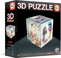 Educa puzzle 3D cub Estetica 216 piese