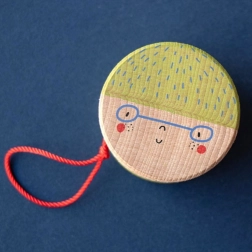 Yo-yo din lemn de fag Best Friends Bubbles LONDJI