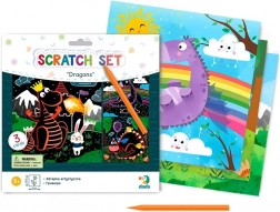 dodo imagini de zgâriat dragoni 20 × 20 cm