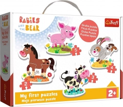 Puzzle Baby Classic: La fermă