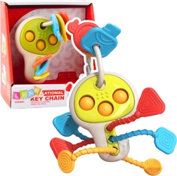 Chei senzoriale pentru bebeluși cu elemente mobile