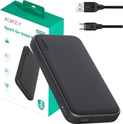 Baterie externă Aukey Spark Go 10000mAh cu USB-C