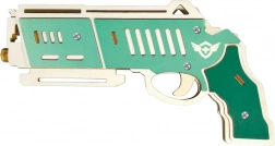 Woodcraft puzzle 3D din lemn armă cu elastice Falcon