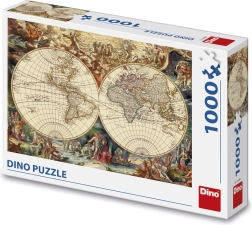 DINO puzzle hartă istorică, 1000 de piese