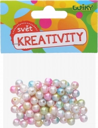 Mărgele perlate colorate 20 g