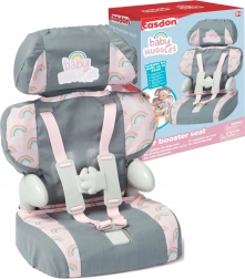 Scaun auto pentru păpuși BABY HUGGLES până la 46 cm