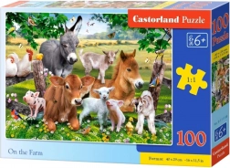 Puzzle Pe Fermă 100 piese