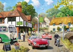 Puzzle Ravensburger Pe drumuri 1000 piese