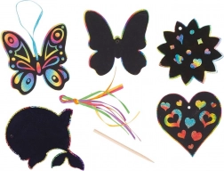 Goki imagini răzuibile curcubeu de agățat – mix de motive