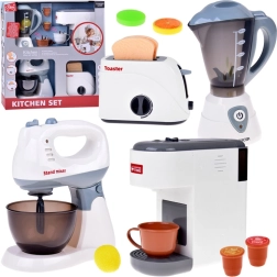 Set mare de electrocasnice de jucărie pentru bucătărie cu sunete și lumini