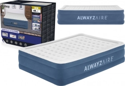 Saltea gonflabilă BESTWAY ALWAYZAIRE 203 × 152 × 46 cm cu pompă integrată