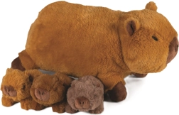 Cozy Noxxiez capibara cu mămica – set de pluș