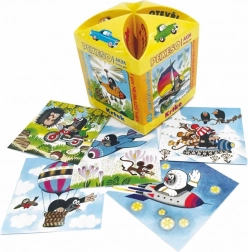 Pexeso în cutie maxi decorativă – Deschide și joacă: KRTEK