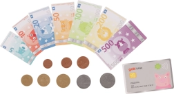 Bani pentru copii cu card de credit Euro cu animale