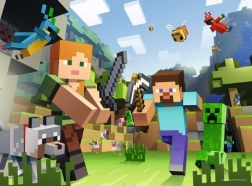 Puzzle Minecraft 100 piese