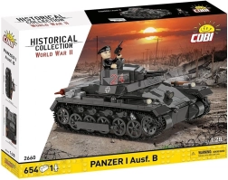 Set de construcție tanc Panzer I Ausf. B 1:28 – 654 piese