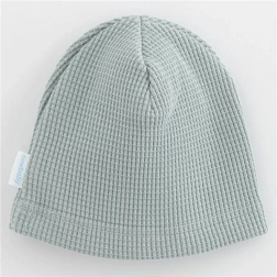 căciuliță pentru bebeluși din bumbac New Baby Luxury Clothing gri 92/98