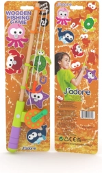 Joc din lemn pescuit – Portocaliu