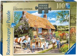 RAVENSBURGER Puzzle Căsuță la țară 100 piese