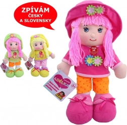 Păpușă textilă 38 cm