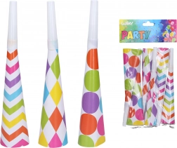 Trompete de petrecere MIX 20 cm