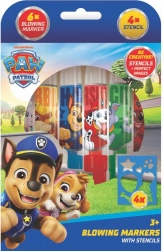 Carioci de suflat cu șabloane pentru băieți Paw Patrol, 6 buc